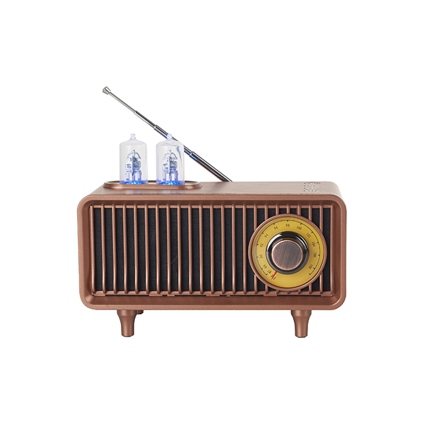רדיו רמקול Bluetooth רטרו וינטג' עם שפורפרות - תמונה 2