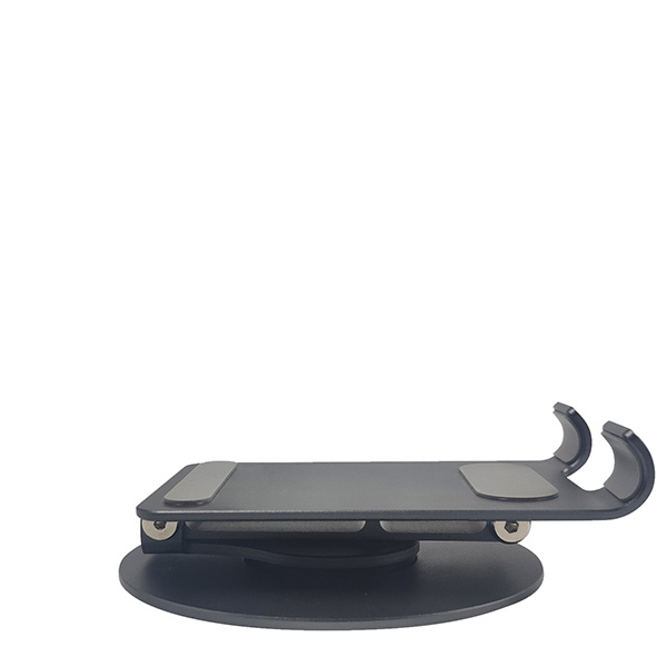 מעמד מתכתי מתכוונן לטלפון נייד וטאבלט עם זרוע מסתובבת 360 - תמונה 11