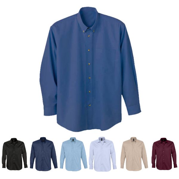 חולצה מכופתרת שרוול ארוך