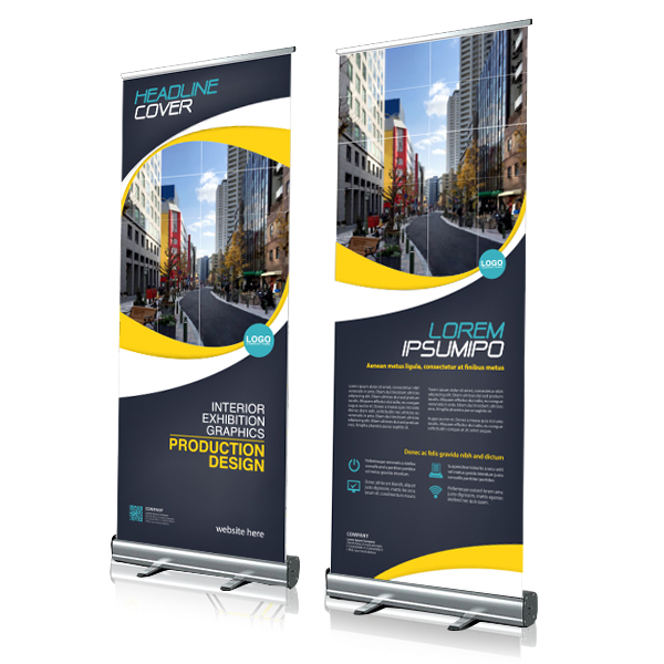 רול אפ - Roll Up מתקן תצוגה איכותי