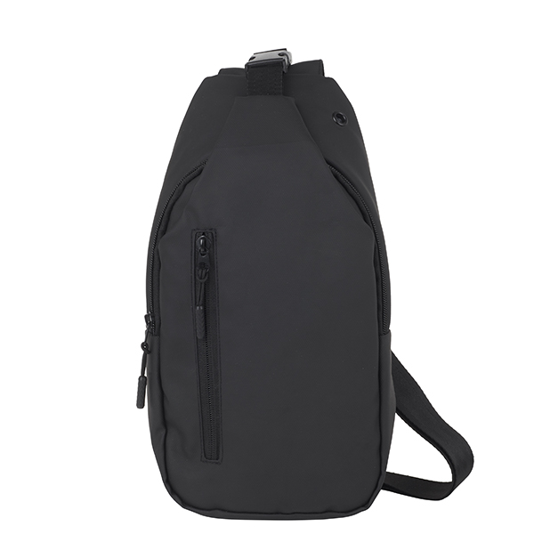 "סלינג" תיק צד אלכסון עשוי PU שחור - תמונה 2