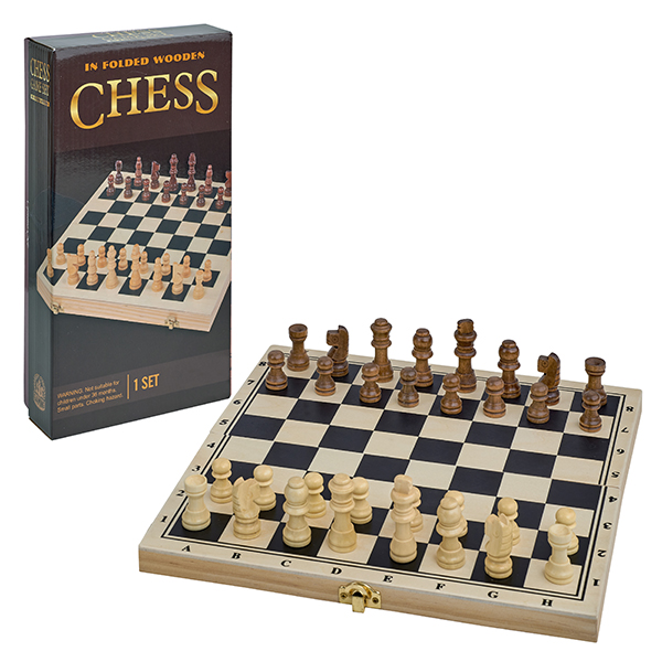 שחמט עץ שולחני