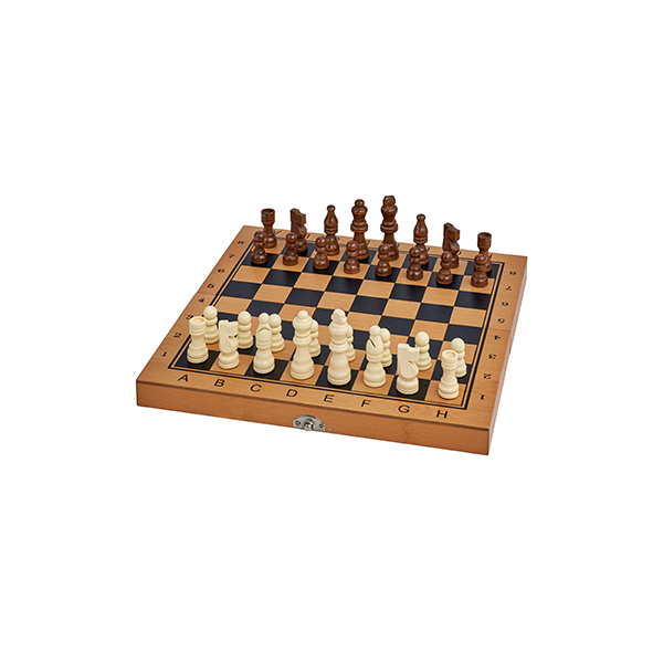 שחמט ושש בש במארז במבוק מהודר - תמונה 2