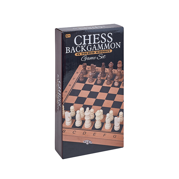 שחמט ושש בש במארז במבוק מהודר - תמונה 4