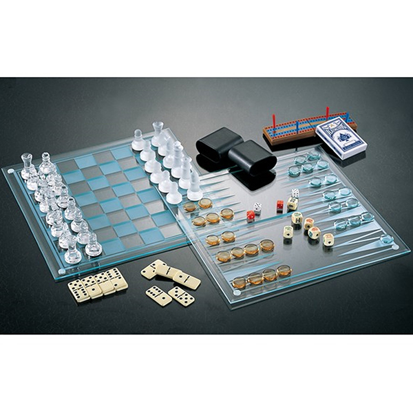 מארז שבעה משחקים זכוכית