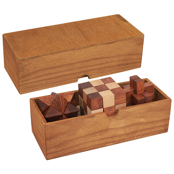 מארז מתנה מהודר לשלושה משחקי מחשבה - תמונה 2