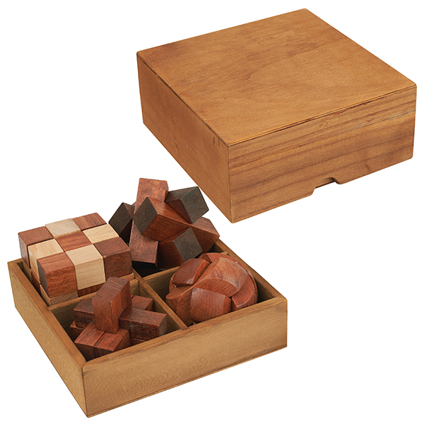 מארז מתנה מהודר לארבעה משחקי מחשבה - תמונה 2