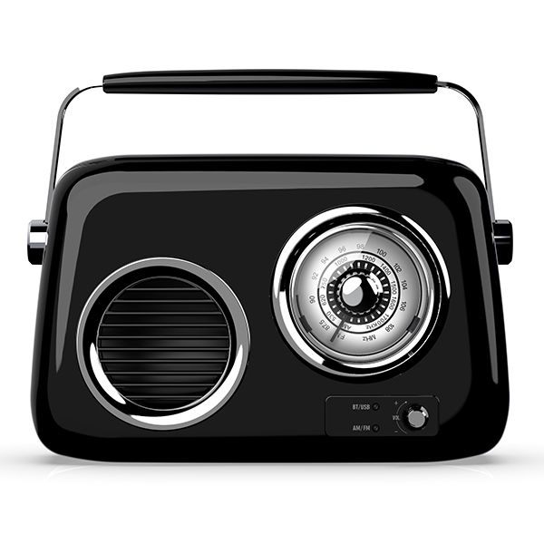 רדיו רטרו AM/FM RetroBeat Bluetooth Radio - תמונה 2