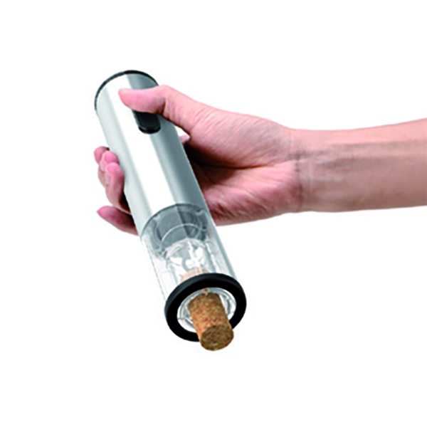 פותחן חשמלי נירוסטה מהודר לבקבוקי יין - תמונה 3