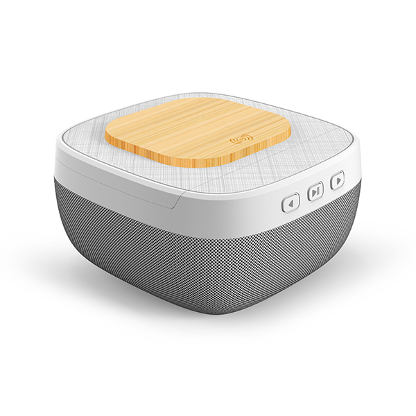 מעמד טעינה אלחוטי 15W משולב עם רמקול Bluetooth איכותי 5W - תמונה 10