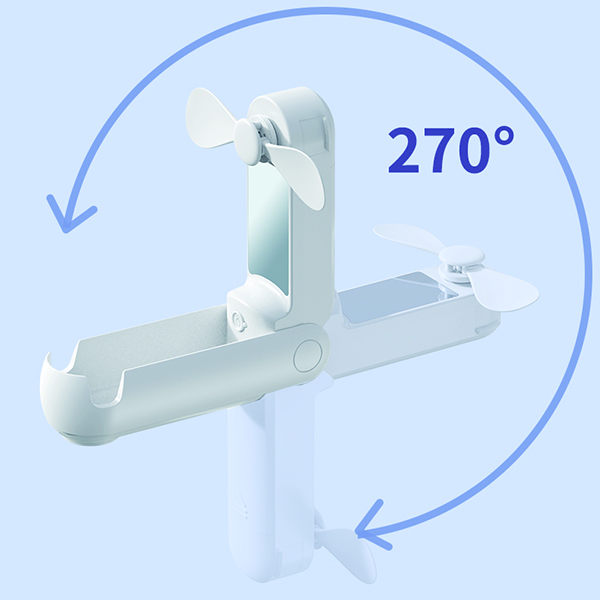 פאוור בנק סוללת גיבוי 3000mAh משולב עם מאורר ופנס - תמונה 3