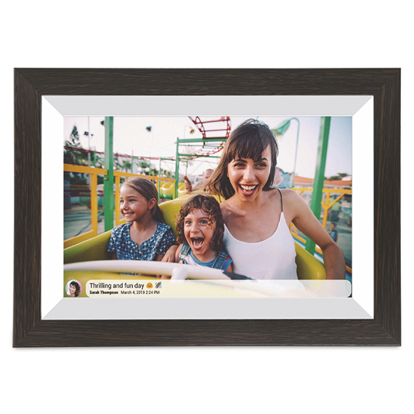 מסגרת דיגיטלית חכמה עם אפליקציה בגודל 10.1'' עם חיבור Wi-Fi לנייד זכרון 16GB - תמונה 3