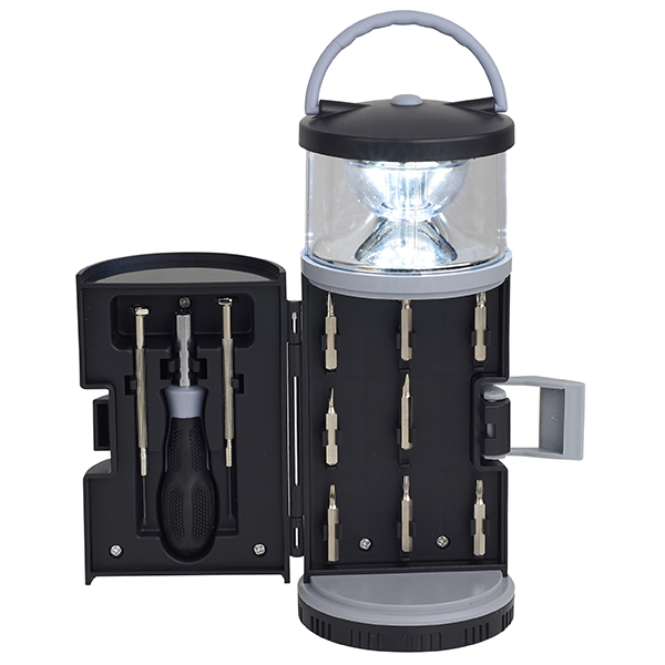 תאורת שטח משולבת עם ערכת כלים 11 חלקים - תמונה 2