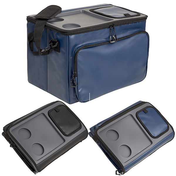 "SEALED" צידנית מתקפלת 36 ליטר אטומה למים משולבת עם שולחן