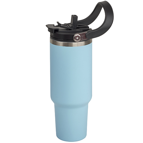 JUMBO ג'מבו ספל תרמי ענק נירוסטה חם / קר 1.2 ליטר עם ידית אחיזה - תמונה 2