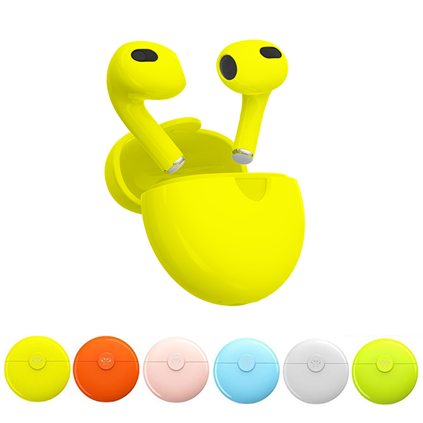 YOOKIE Rainbow Bean אוזניות איכותיות אלחוטיות Bluetooth קומפקטיות, סאונד סטריאו איכותי