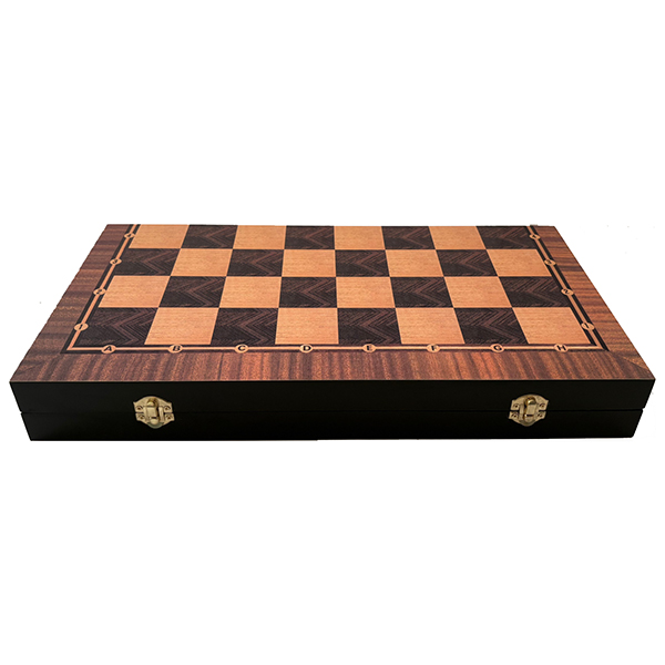 שש בש יוקרתי עם לוח מתקפל - תמונה 3