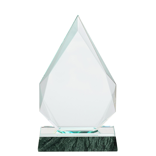 מגן הוקרה מזכוכית קריסטל בסיס מובנה - תמונה 2