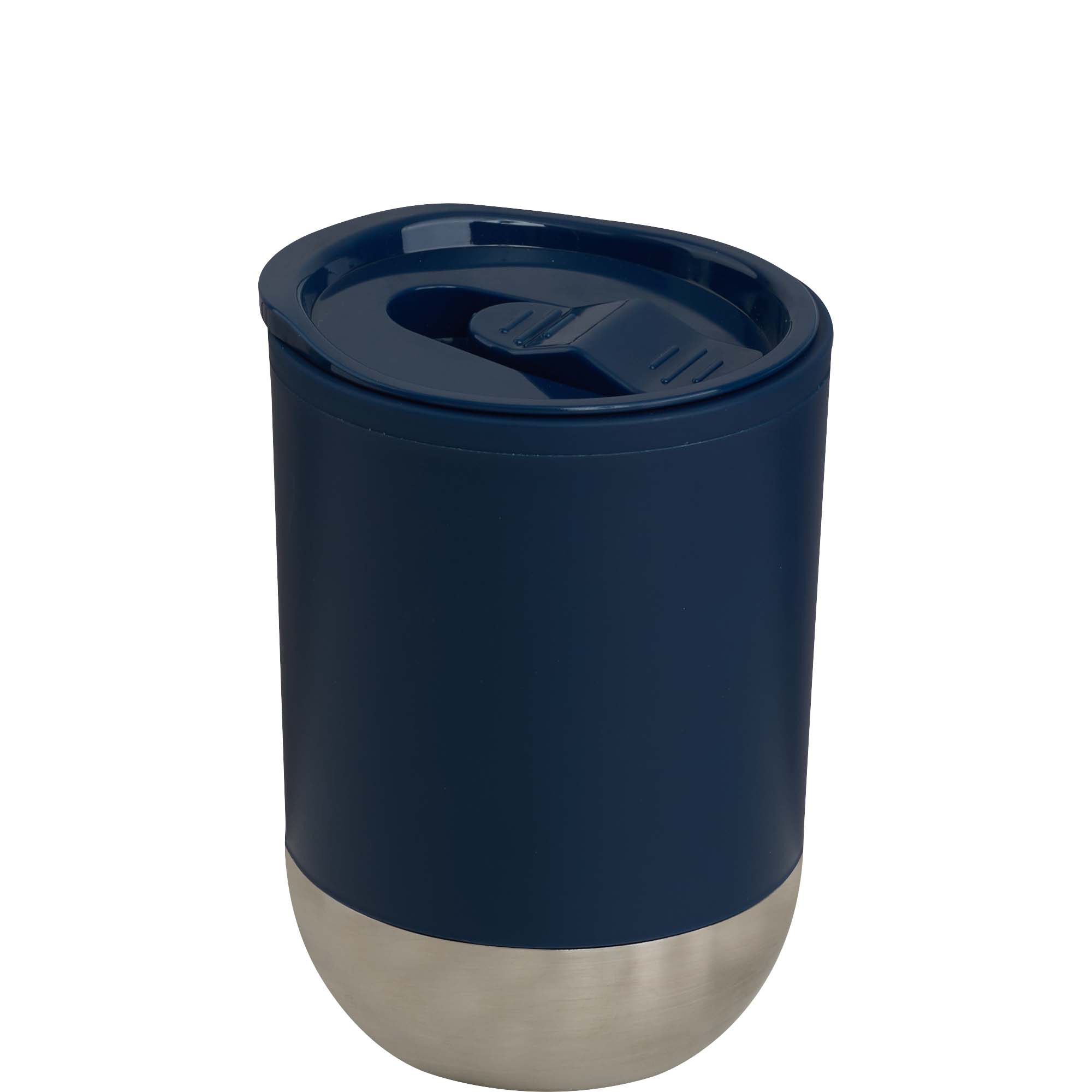 ספל תרמי פלסטי 350מ"ל תחתית נירוסטה - תמונה 2