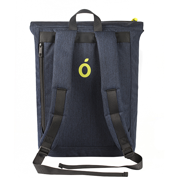 "טאקי" TAKHI תיק גב למחשב נייד כחול עד 15.6 אינץ' עשוי חומרים ממוחזרים מבית המותג LIMON - תמונה 4