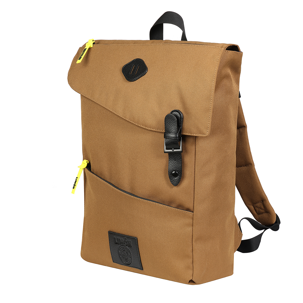 "טאקי" TAKHI תיק גב למחשב נייד חום עד 15.6 אינץ' עשוי חומרים ממוחזרים מבית המותג LIMON - תמונה 2