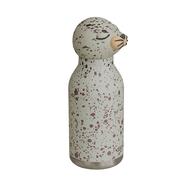 BESTIE בקבוק תרמי נירוסטה חם/קר 460 מ"ל עם קש סיליקון מבית ASOBU - תמונה 13