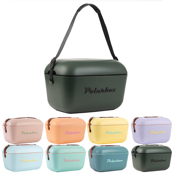 צידנית קשיחה Polarbox רצועת כתף עור נפח 20 ליטר