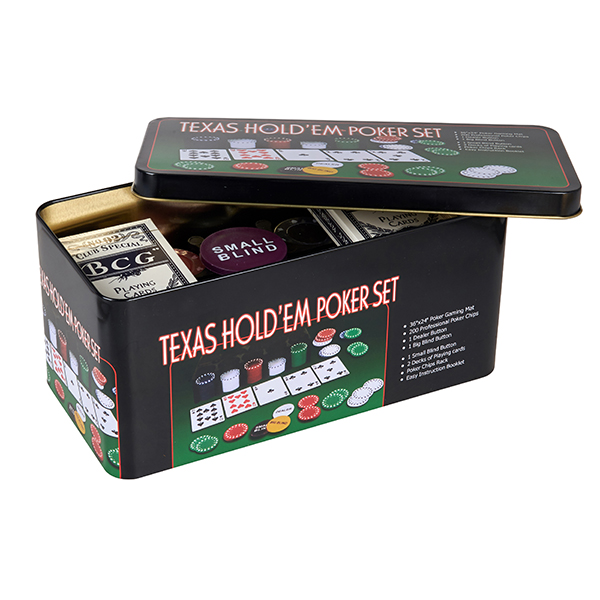 סט פוקר 200 צ'יפים באריזת מתנה - תמונה 3