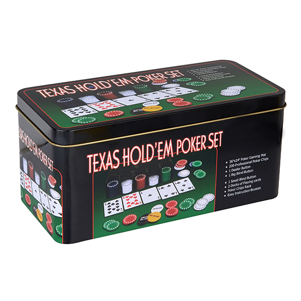 סט פוקר 200 צ'יפים באריזת מתנה - תמונה 4