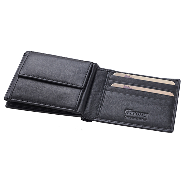 ארנק עור לגבר | תא למטבעות + 2 תאים לשטרות ו-12 תאים לכרטיסים מבית המותג גבעוני