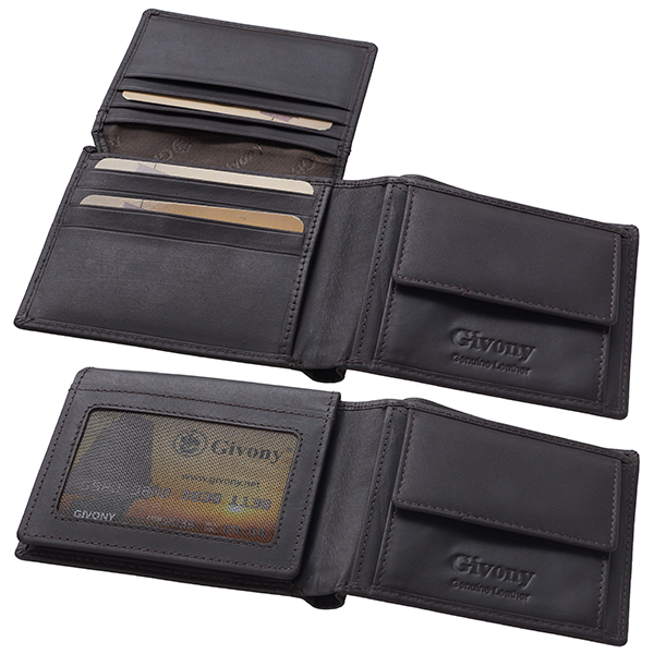 ארנק עור לגבר | תא למטבעות ו-7 תאים לכרטיסים מבית המותג גבעוני - תמונה 7