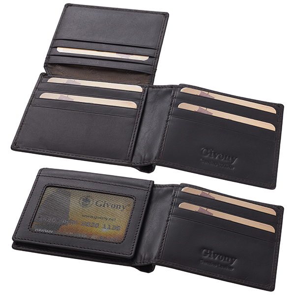 ארנק עור לגבר | 2 תאים לשטרות ו-11 תאים לכרטיסים מבית המותג גבעוני - תמונה 6