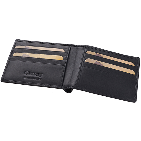 ארנק עור לגבר | 2 תאים לשטרות ו-10 תאים לכרטיסים מבית המותג גבעוני - תמונה 7