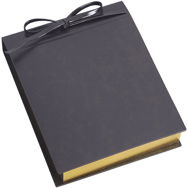 בלוק ממו עסקים יוקרתי כריכה קשה A6 מבית המותג גבעוני - תמונה 5