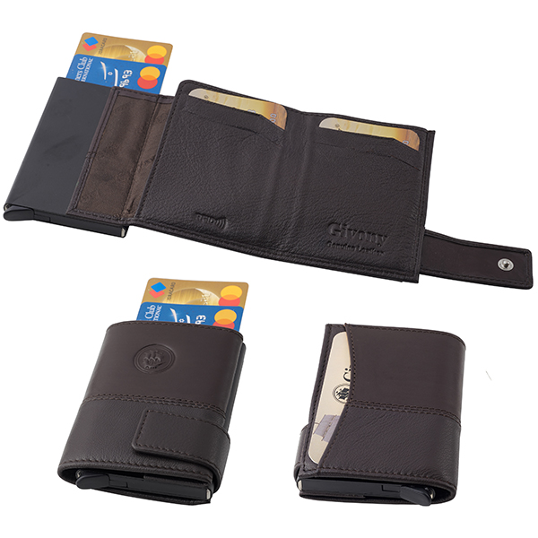 ארנק בטיחות RFID + NFC מעור שולף כרטיסי אשראי ותא לשטרות מבית המותג גבעוני - תמונה 14