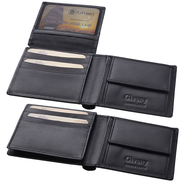 ארנק עור לגבר | תא למטבעות ו-8 תאים לכרטיסים מבית המותג גבעוני - תמונה 8