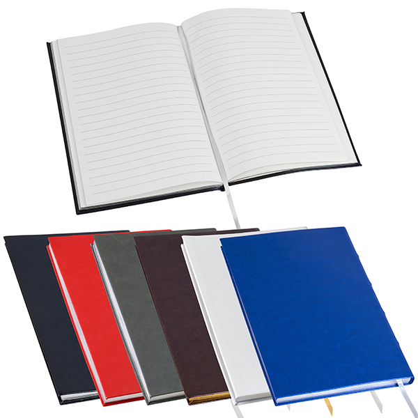 מחברת כריכת PU דמוי עור יוקרתי A5 פתיחה עברית 96 דף מבית המותג גבעוני