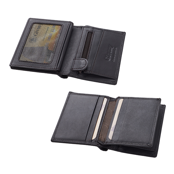 ארנק עור לגבר | תא למטבעות ו-4 תאים לכרטיסים מבית המותג גבעוני - תמונה 12