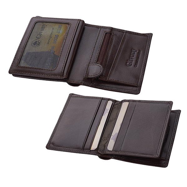 ארנק עור לגבר | תא למטבעות ו-4 תאים לכרטיסים מבית המותג גבעוני - תמונה 16