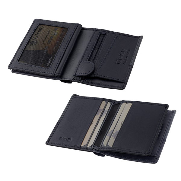 ארנק עור לגבר | תא למטבעות ו-4 תאים לכרטיסים מבית המותג גבעוני - תמונה 20