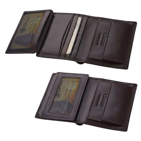 ארנק עור לגבר | תא למטבעות ו-4 תאים לכרטיסים מבית המותג גבעוני - תמונה 16