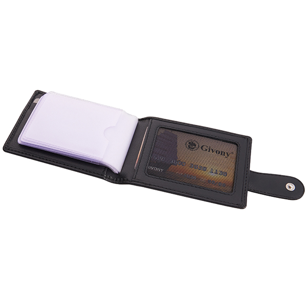 מיני ארנק עור | 16 תאים שקופים מבית המותג גבעוני