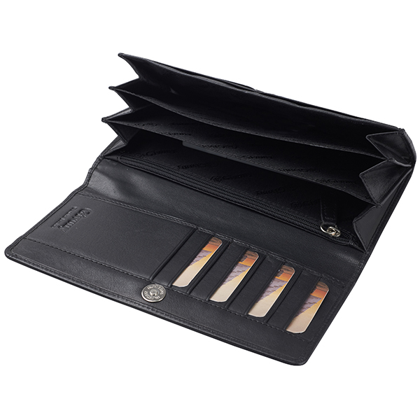 ארנק עור נאפה לאישה מבית המותג גבעוני - תמונה 2