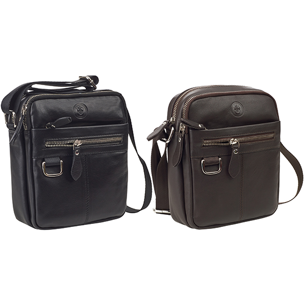 תיק צד עור איכותי עם רצועת כתף מבית המותג גבעוני