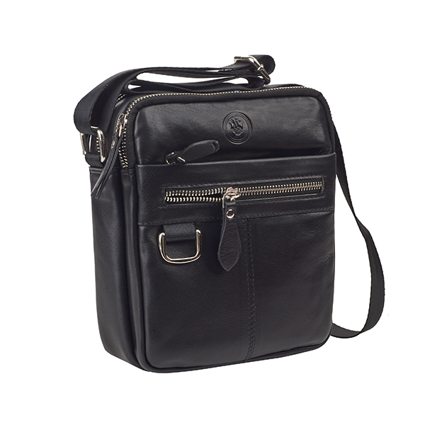 תיק צד עור איכותי עם רצועת כתף מבית המותג גבעוני - תמונה 2