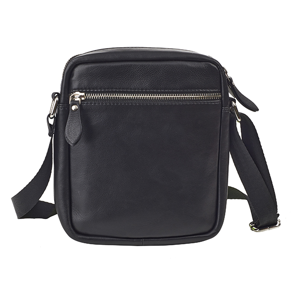 תיק צד עור איכותי עם רצועת כתף מבית המותג גבעוני - תמונה 4