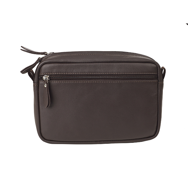 תיק צד עור איכותי עם רצועת כתף וידית נשלפת מבית המותג גבעוני - תמונה 9