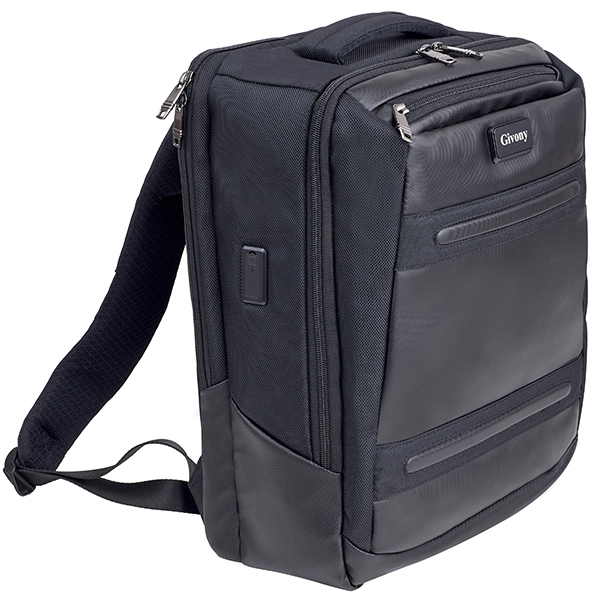 תיק גב יוקרתי למחשב נייד עד 15.6 אינץ' גב אורטופדי מבית המותג גבעוני