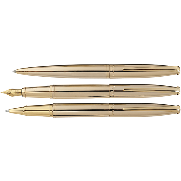 סדרת עטי פנינסולה Peninsula Gold ציפוי זהב 18K