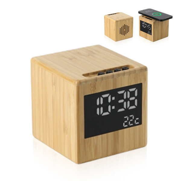 2072-רמקול מטען ושעון בלוק